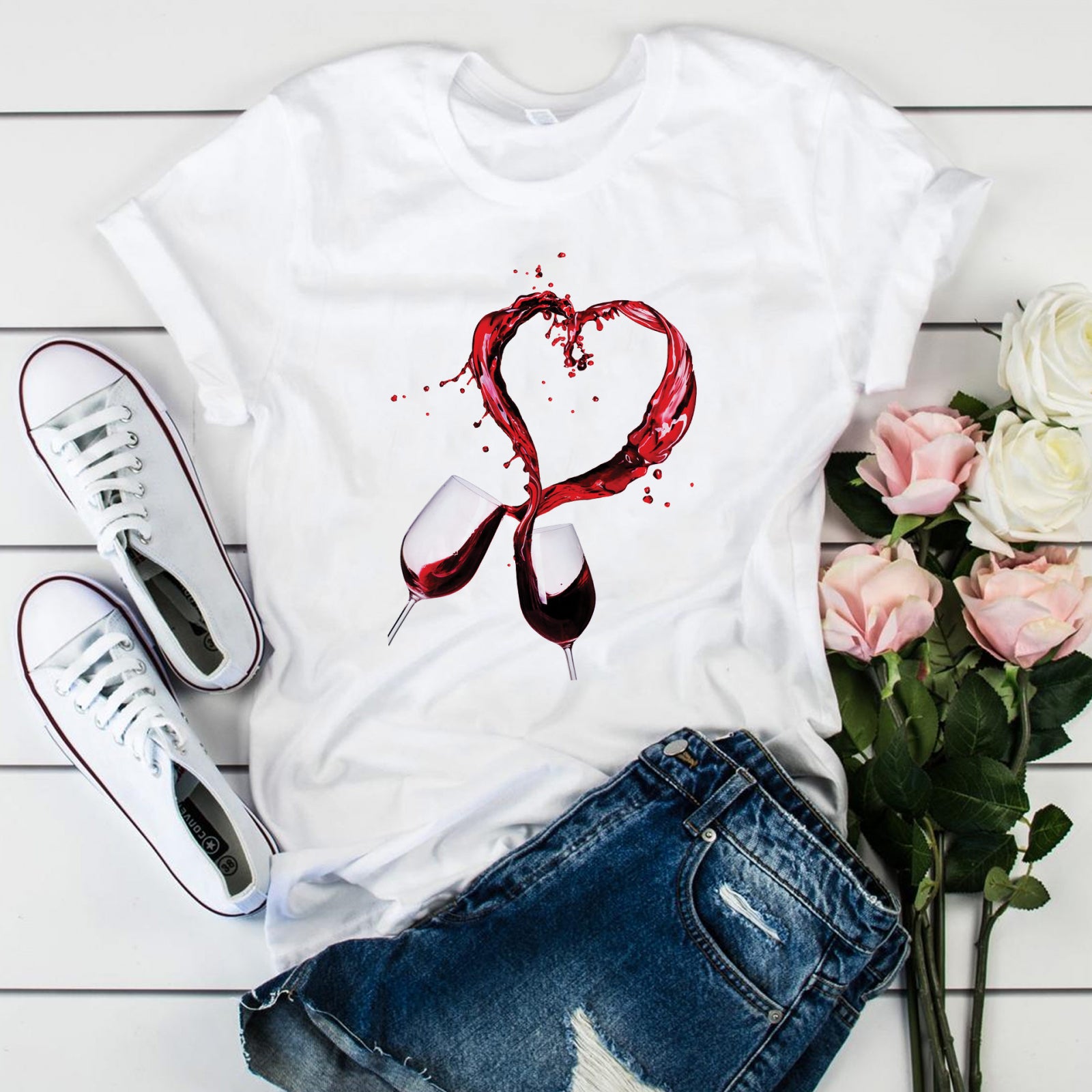 Тениска Wine Love