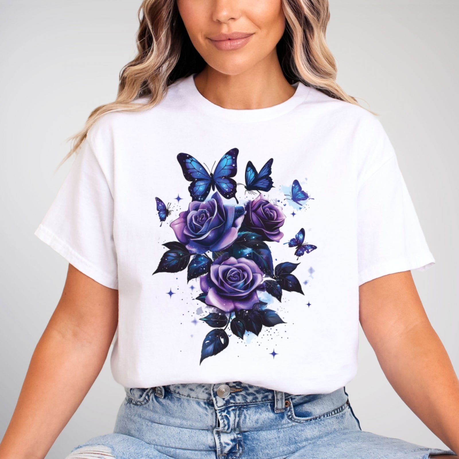 Тениска Wings and Roses