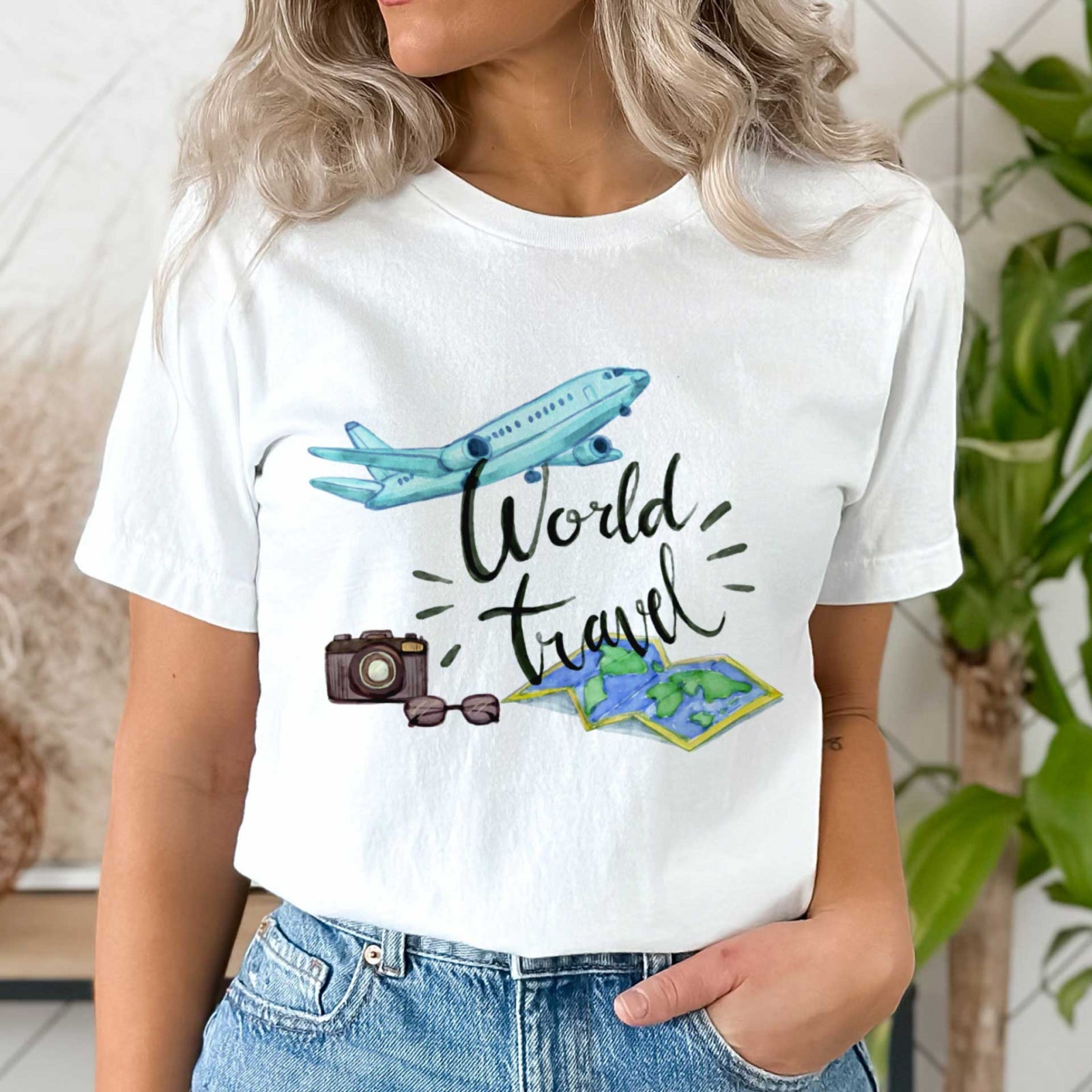 Тениска World Travel