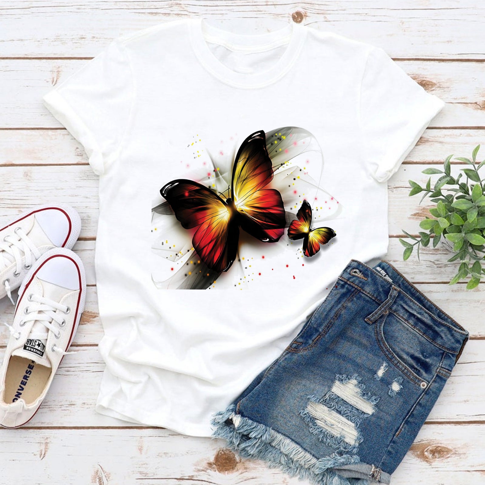 Тениска Light Butterfly