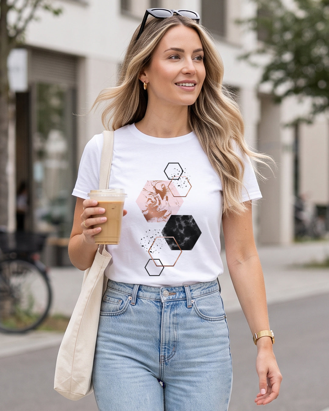 Тениска Geometric